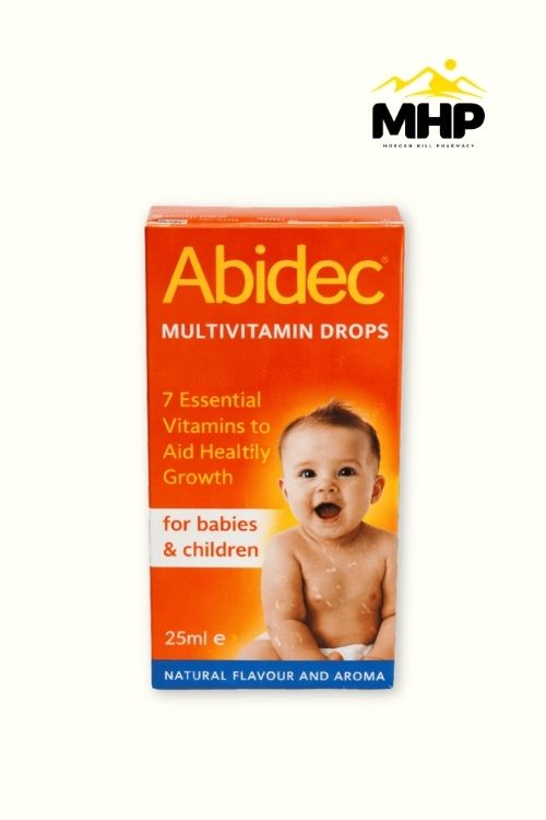 Abidec multivitamin drops product shotMHPW Abidec Multi Syr 150Ml