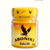 Aboniki Balm jar close-up shotMHPW Aboniki
