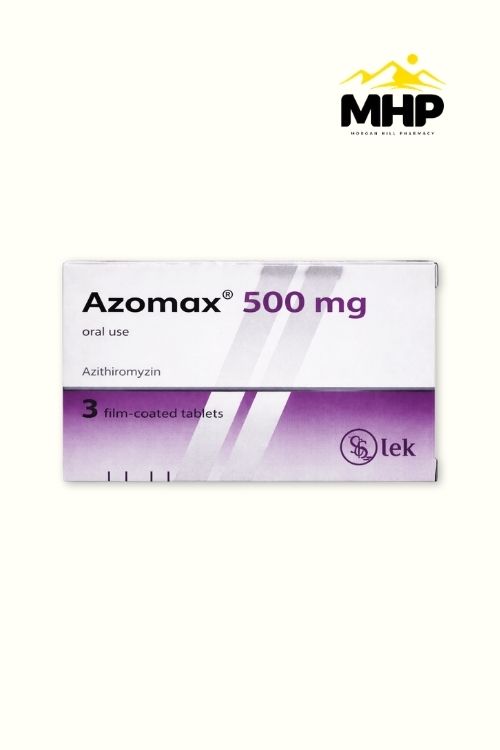 Azomax (Azithromycin) 500Mg Tablet 3'S