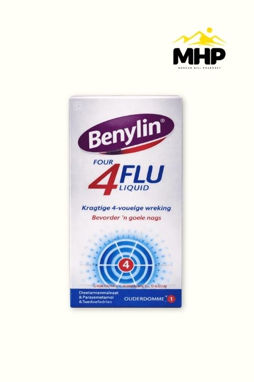 Benylin 4 Flu Syrup 100Ml