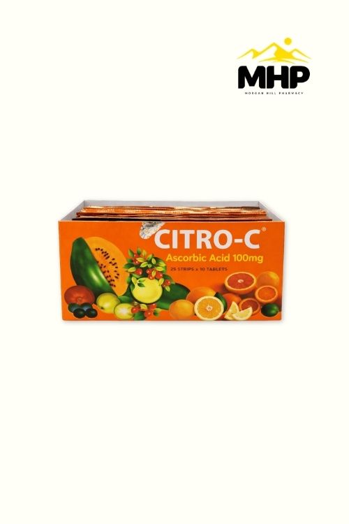 Citro C 100Mg Tablet 25 X10'S