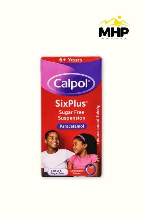 Calpol SixPlus paracetamolMHPW Calpol 6 Years+ Strawberry 80Ml