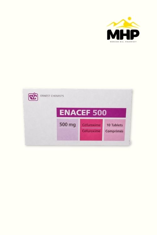ENACEF 500 cefuroxime tabletsMHPW Enacef (Cefuroxime) 500Mg Tablet 10'S