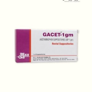 GACET-1gm rectal suppositoriesMHPW Boric Acid Vaginal Suppositories 30'S