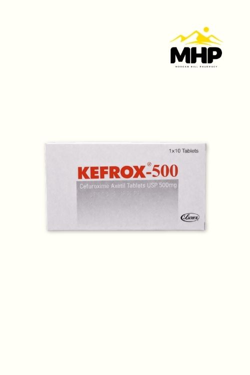 Cefuroxime Kefrox Tab 500Mg, 10'S Luex