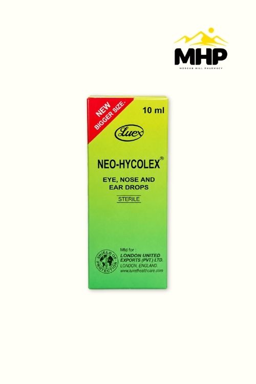 Neo-hycolex dropMHPW Neo Hycolex Eye,Nose And Ear 10Ml