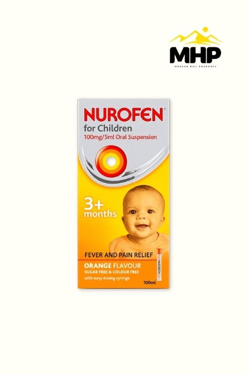 Nurofen syrupMHPW Nurofen (Ibuprofen) Syrup 100Ml