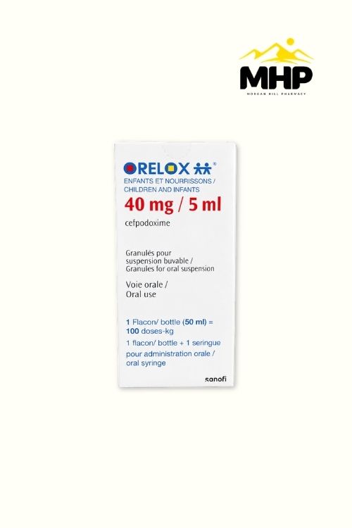 Orelox Cefpodoxime Susp 40Mg/5Ml 100Ml