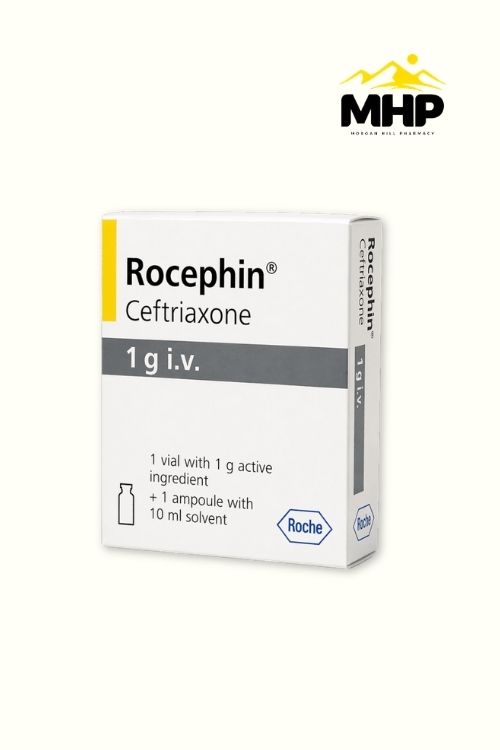 Rocephin Ceftriaxone Inj 1G
