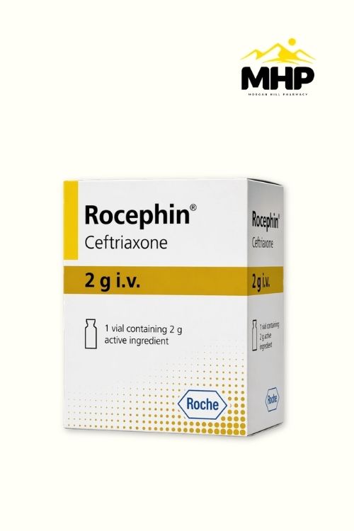 Rocephin Ceftriaxone Inj 2G