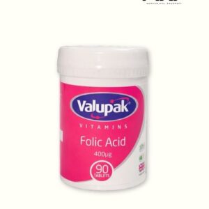 Valupak Folic Acid vitaminsMHPW Valupak Folic Acid 90S